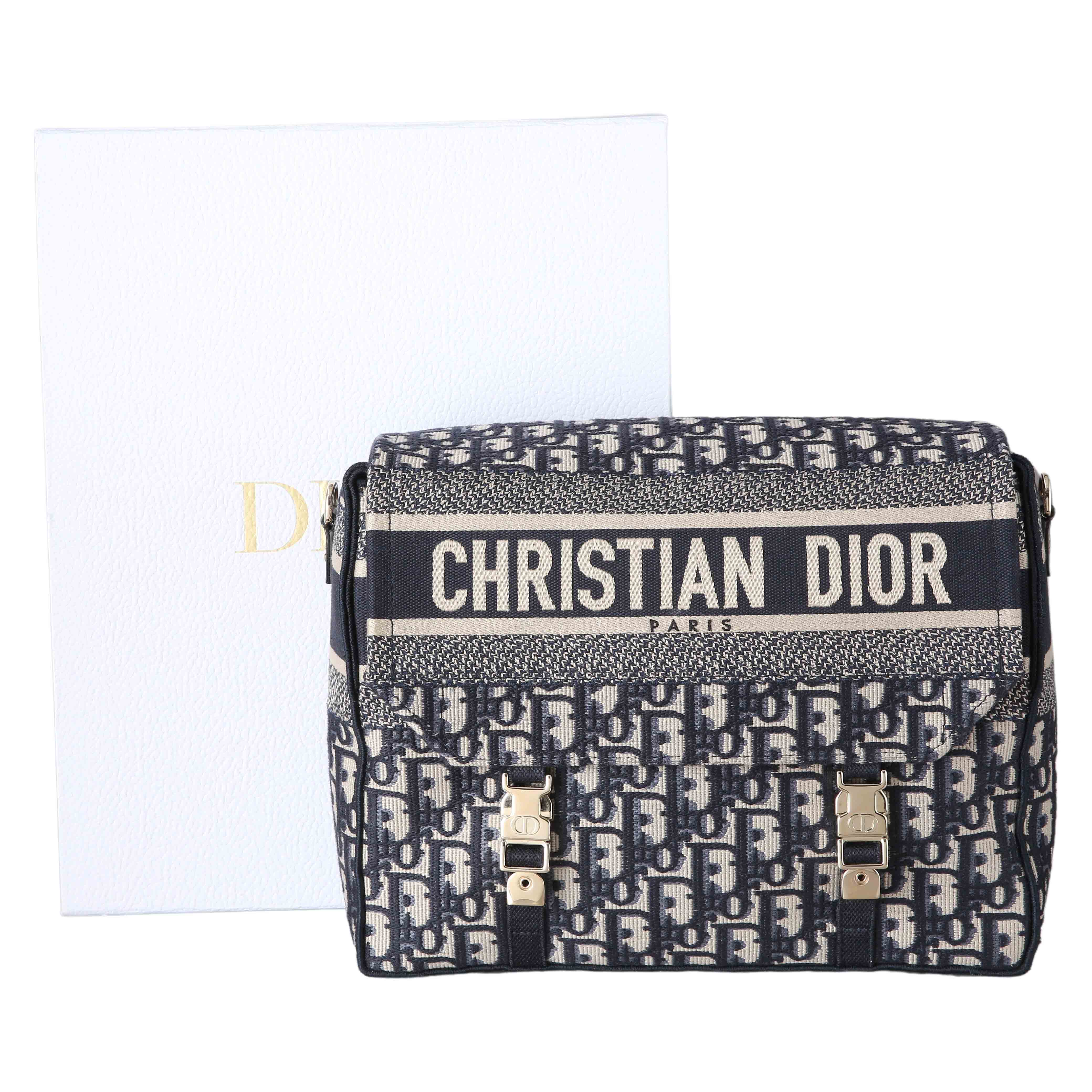 CHRISTIAN DIOR(USED)크리스찬디올 오블리크 캠프 메신저백